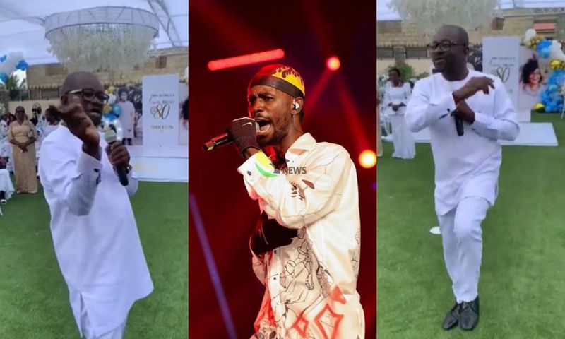 Watch: GFA President Kurt Okraku performs Black Sherif’s song word for word