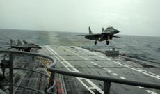 MiG 29K aircraft INS Vikramaditya indian navy aircraft carrier