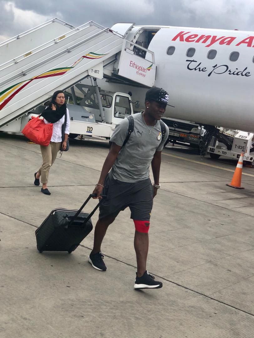 Check out photos of Black Stars' arrival in Ethiopia ahead of AFCON qualifier