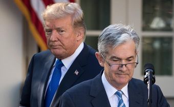 donald trump jerome powell