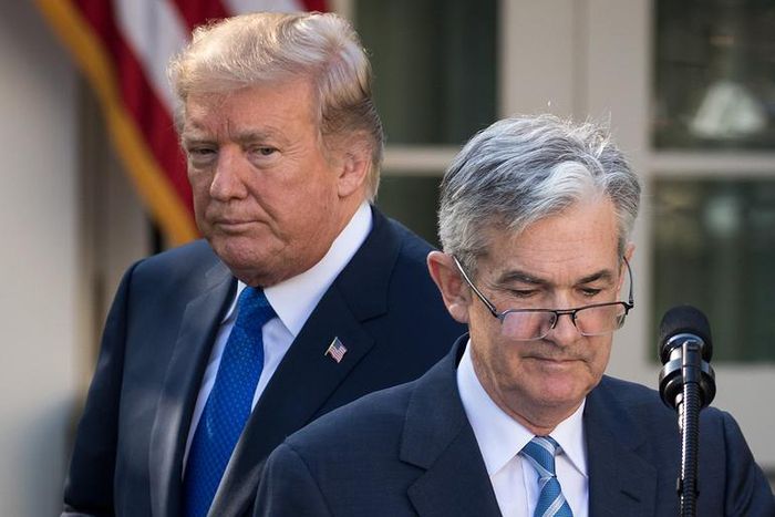 donald trump jerome powell