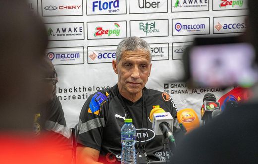 Ghana coach Chris Hughton