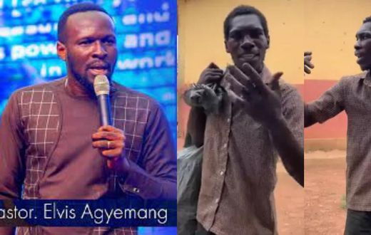 Pastor Elvis Agyemang saves man who cried for help to break free from drug addiction