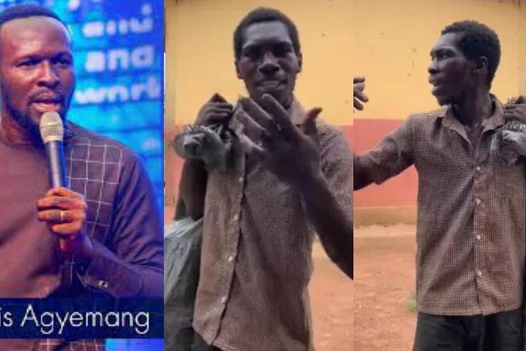 Pastor Elvis Agyemang saves man who cried for help to break free from drug addiction