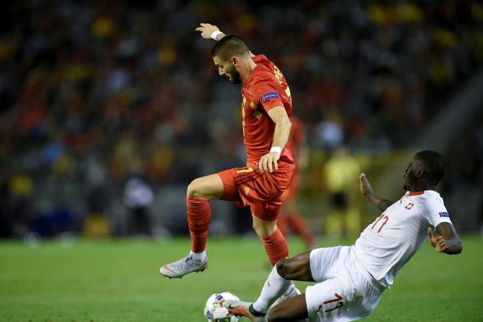 Kevin Mirallas (L) spent the second half of last season on loan at Olympiakos in Greece.