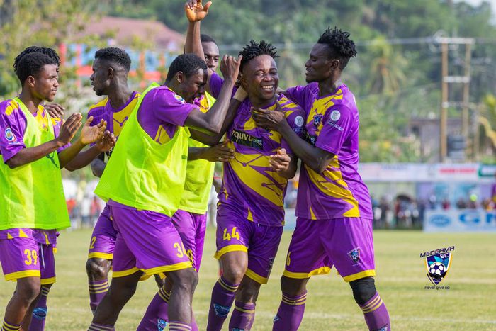 Most followed Ghanaian clubs on TikTok: Medeama tops Hearts, Kotoko