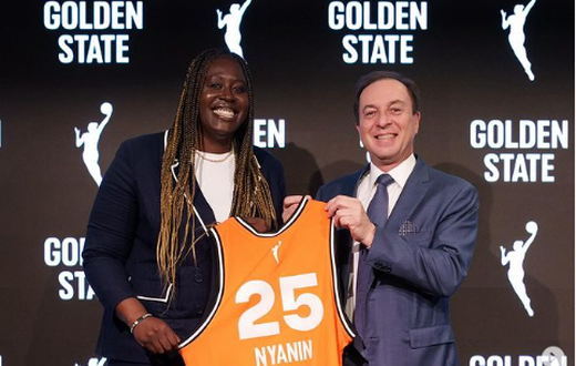 Ghana’s Ohemaa Nyanin named General Manager of WNBA Golden State