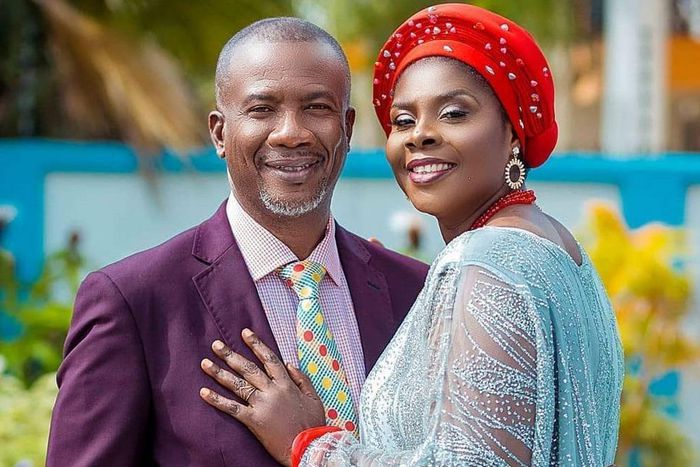 Amy Newman and husband