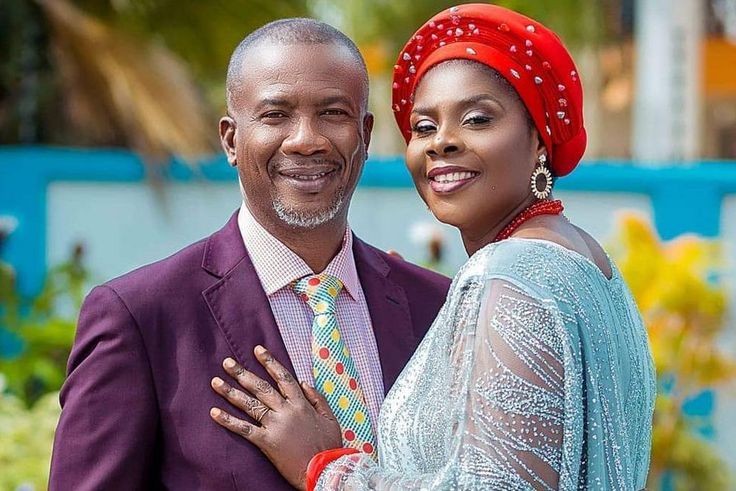 Amy Newman and husband