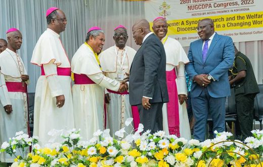 Akufo-Addo and clergy