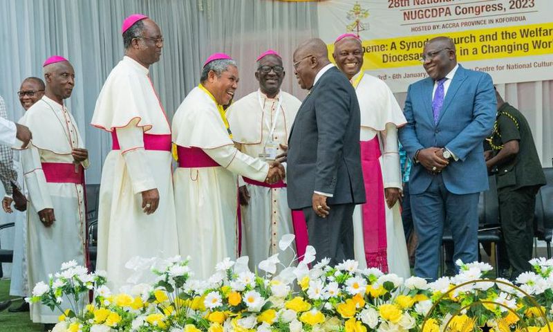 Akufo-Addo and clergy