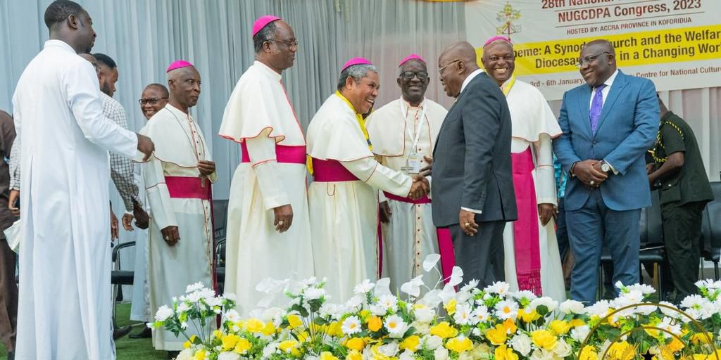 Akufo-Addo and clergy