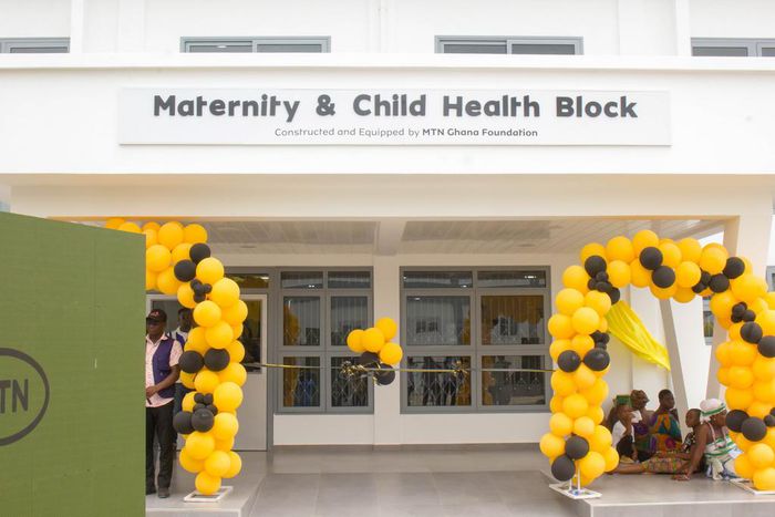 MTN Provides 60-bed maternity facility to Keta Municipal Hospital