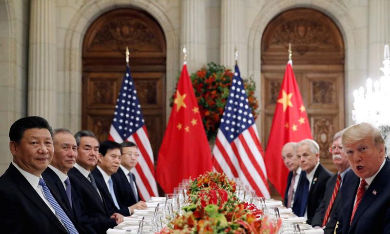 Trump Xi dinner