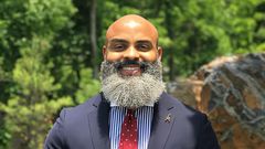 A man with a long beard