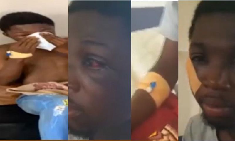 Level 300 ICT student of UENR beaten by other students who suspected he was a thief