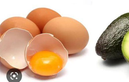 Eggs and avocado