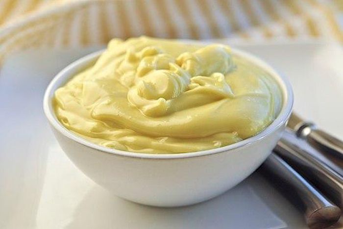 Homemade mayonnaise