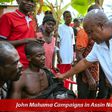 John Mahama commiserates with family