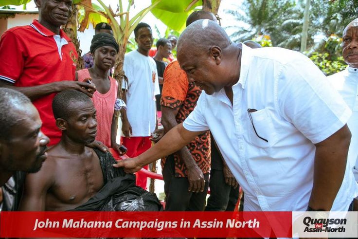 John Mahama commiserates with family