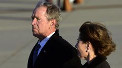 The most powerful images from the nation's remembrance of President George HW Bush