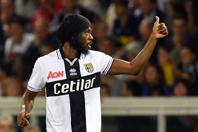 Ivorian forward Gervinho scored his third goal this season for Parma.