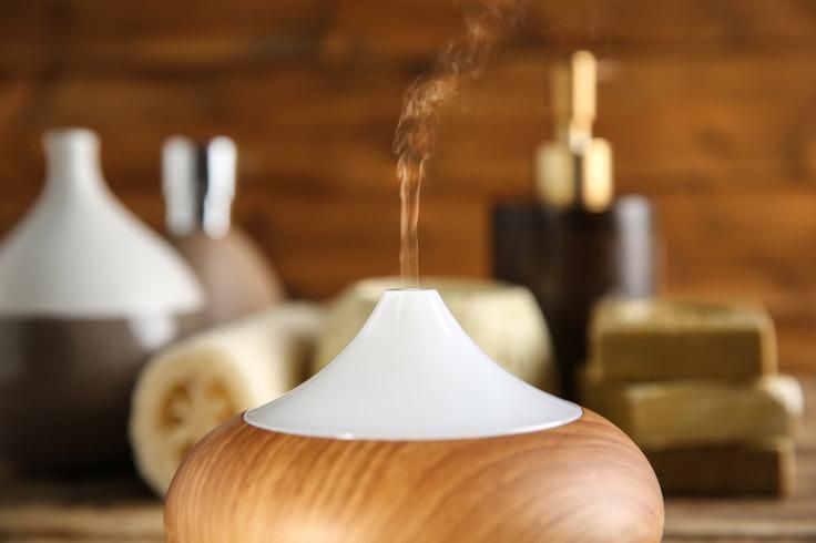 Try adding a few drops of your favorite oils in your diffuser