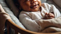 A smiling Black baby [Meta AI]