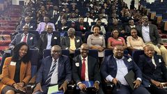 A picture of speakers, participants, and some members of GARIA’s leadership