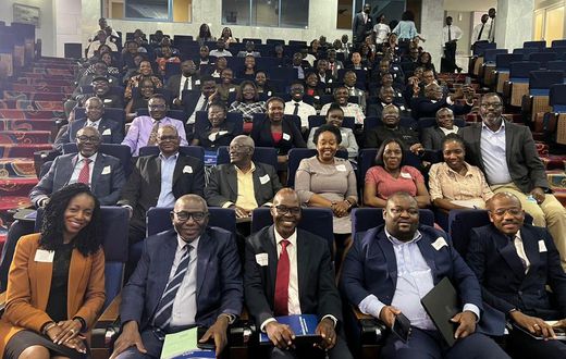 A picture of speakers, participants, and some members of GARIA’s leadership