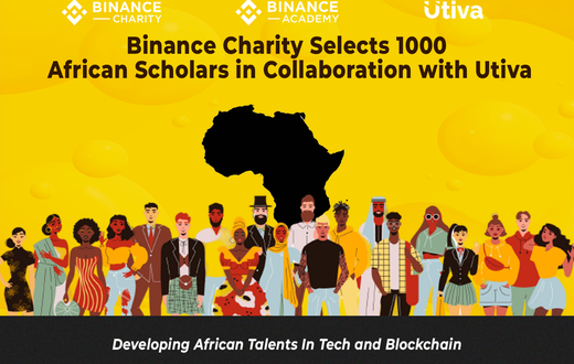 Binance Charity selects 1000 Africans for tech scholarship in collaboration with Utiva