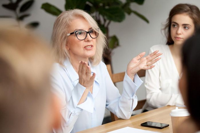 meeting work office coworkers boss