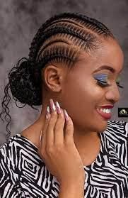 Stitch cornrow braids