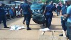 File photo: Police carry dead body