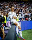 Ronaldo celebrates goal in the Champions League