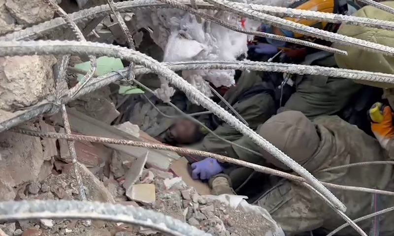 10-year-old Turkish boy rescued after 100 hours under rubble. [timesofisrael]