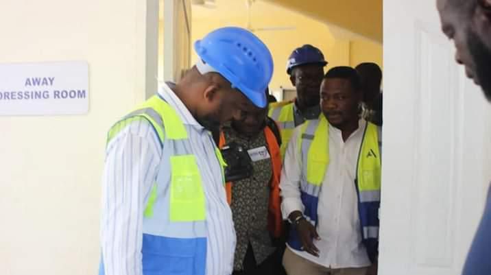 Near completion of Koforidua Youth Resource Center