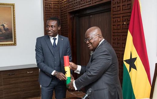 Nana Addo with Special Prosecutor, Kissi Agyebeng