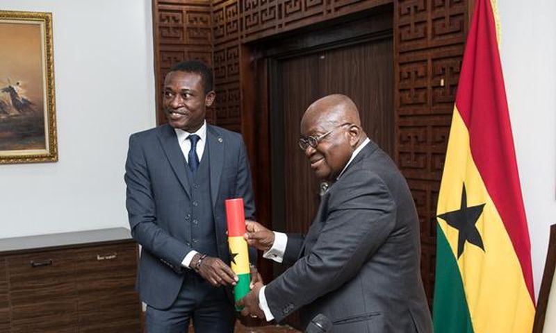 Nana Addo with Special Prosecutor, Kissi Agyebeng
