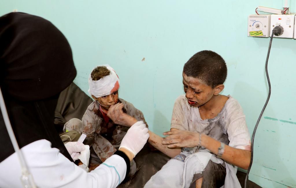 7 heartbreaking images show why US lawmakers want to stop supporting the brutal Saudi-led war in Yemen that's seen indiscriminate attacks and left millions at the brink of famine