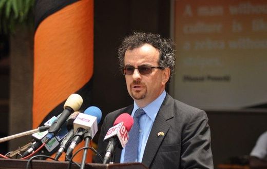 Jon Benjamin, British High Commissioner to Ghana.