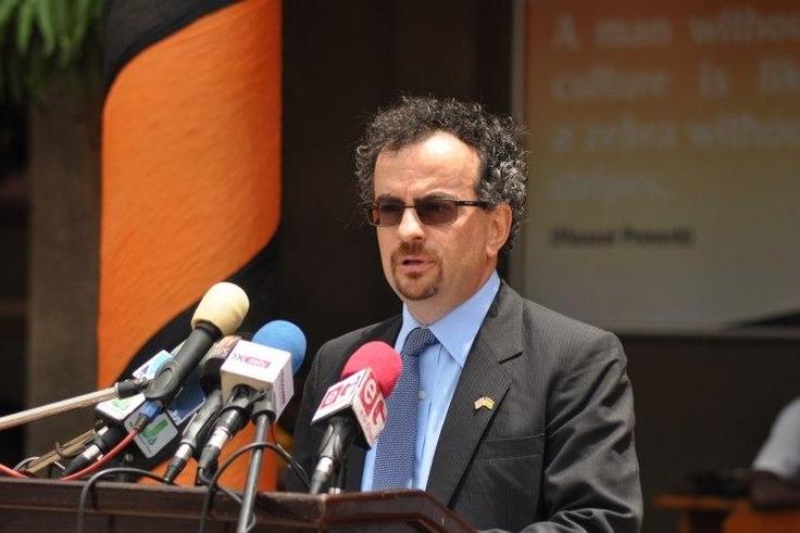 Jon Benjamin, British High Commissioner to Ghana.