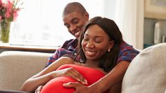 pregnant couple