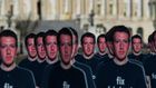 Mark Zuckerberg protest