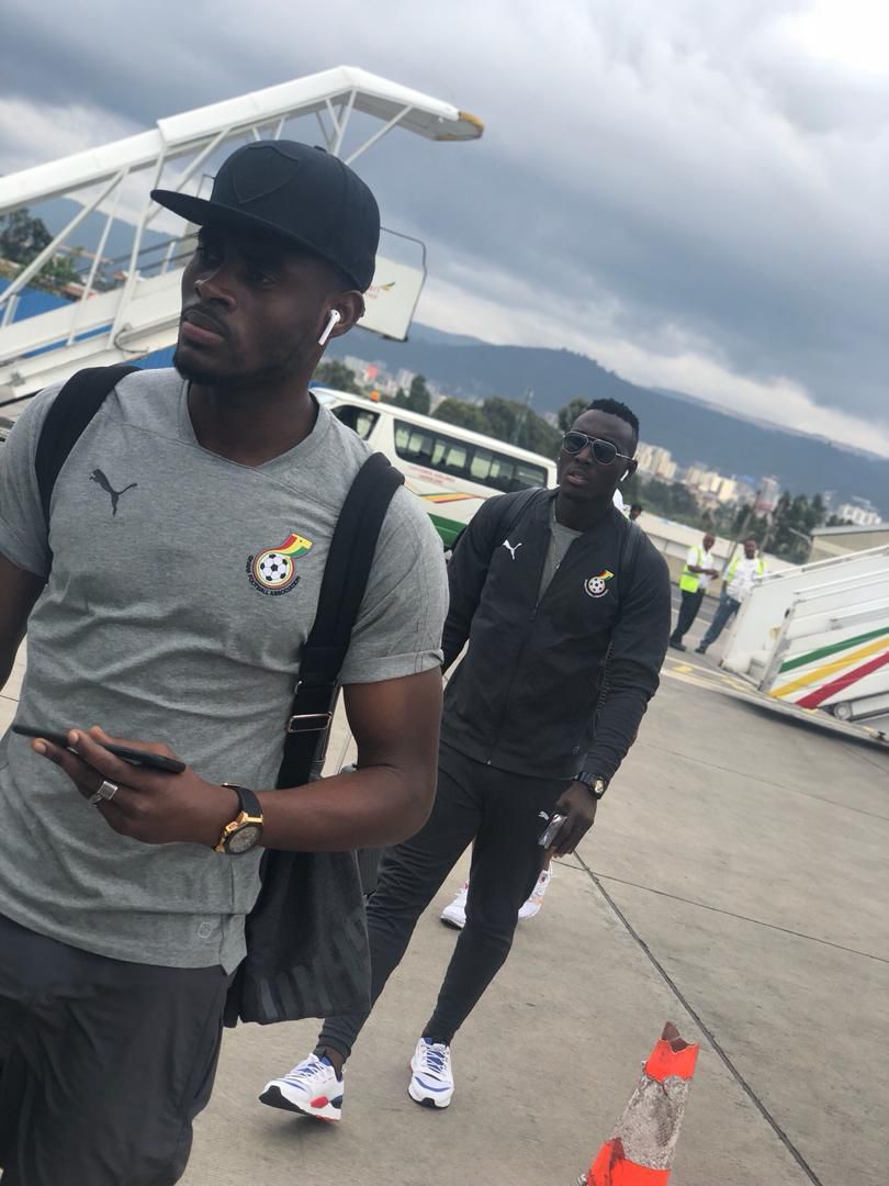 Check out photos of Black Stars' arrival in Ethiopia ahead of AFCON qualifier