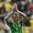 Many players call time on their international careers before finally calling it a day with their clubs but Glenn Whelan (pictured June 2016) is not one of them