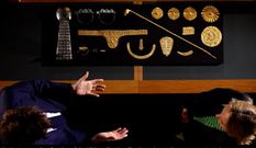 Mr Hunt says only a fraction of the V&A's collection, like these Asante items, are contested