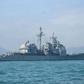 The USS Chancellorsville on Monday entered waters of the Paracel Islands, known as Xisha in Chinese