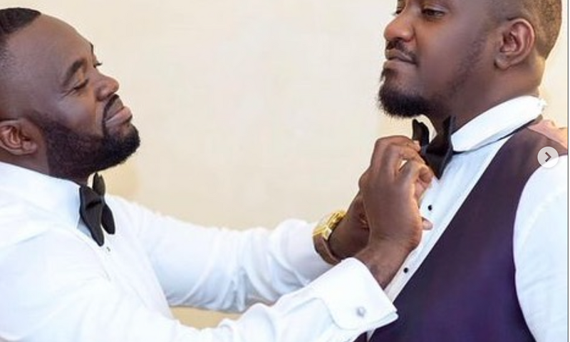 Fred Nuamah and John Dumelo