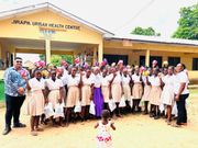 Modern Floors CEO Basil David Anthony donates to support 500 girls in Jirapa